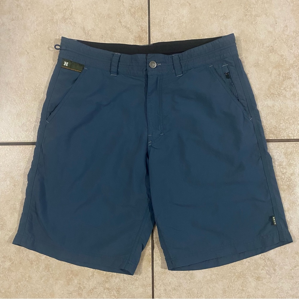 Howler Brothers Navy Flat Front Shorts